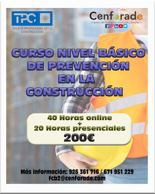 Muestra el cartel del curso