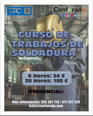 Muestra el cartel del curso