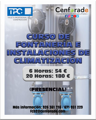 Muestra el cartel del curso