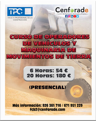 Muestra el cartel del curso