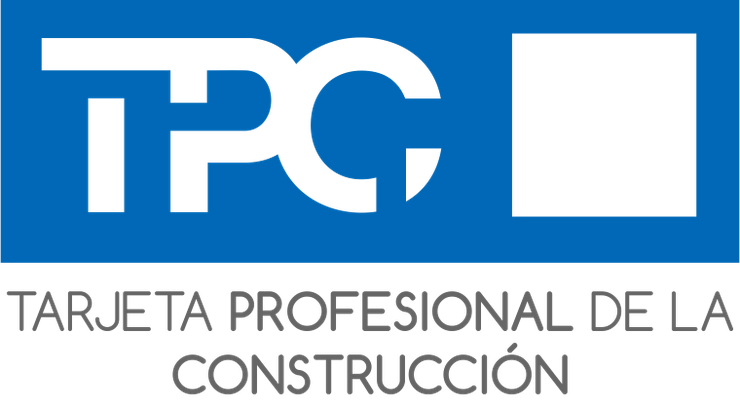 Muestra el logo de la Tarjeta profesional de la construcción