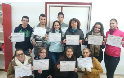 Nota media de 8 para alumnos de tecnicas de secretariado en Alhambra