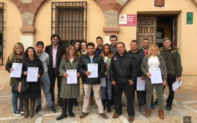 Una treintena de alumnos reciben su certificación del curso de Operaciones de grabación y tratamiento de datos y documentos