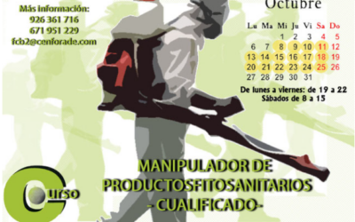 7 alumnos de la comarca de Infantes realizan el curso de manipulador de productos fitosanitarios obligatorio para la obtención del carné