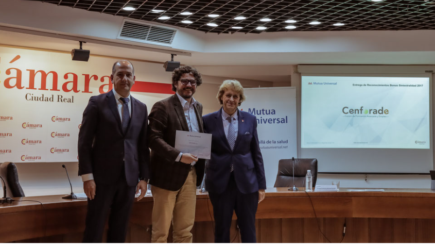 Cenforade recibe el bonus prevención de mutua universal