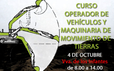 Nuevos alumnos superan el curso de operador de maquinaria de movimiento de tierras en Villanueva de los Infantes